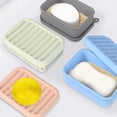 thumbnail image 6 of Geemin Silicone Soap Dish Case Hygienic Cover Nonslip Base For Bathroom Shower Travel, 6 of 8