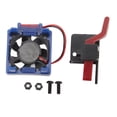 thumbnail image 1 of Ventilador de refrigeración ESC, juego de interruptor de reinicio ESC para Traxxas VXl 3S, modelos de camiones cortos Traxxas Slash Rally Bandit Stampede, 1 of 10