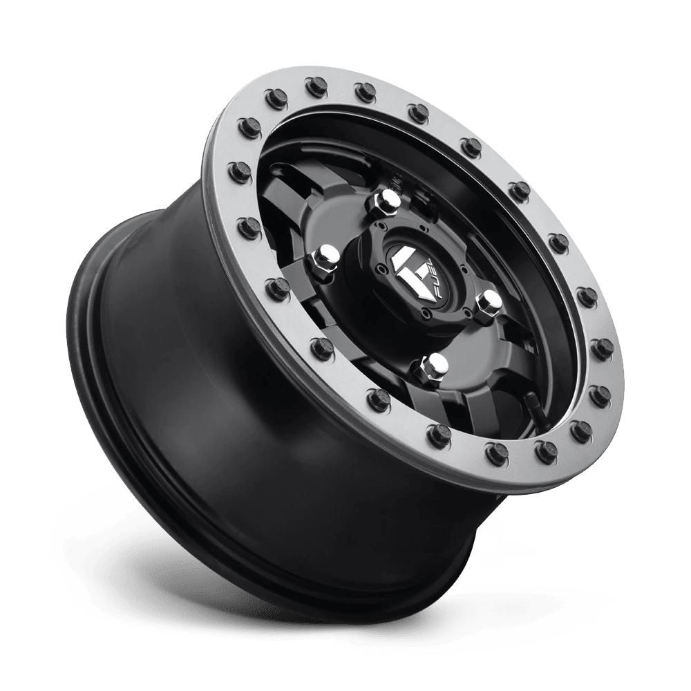 Fuel Utv D917 Anza Bl - Off Road Only 14X7 4X156 38Et 79.4Cb Matte Black Wheel
