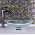 thumbnail image 2 of VIGO Industries VGT894 Glass Vessel Sink with Linus Faucet Antique Rubbed Bronze, 2 of 4