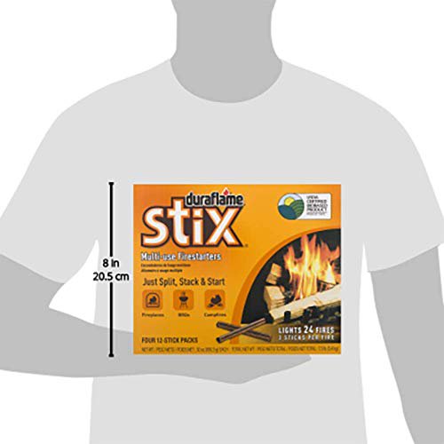 duraflame Stix Multi-Use Firelighters, 4 -12 packs - Walmart.com