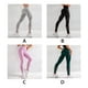 thumbnail image 4 of Minnieouse Mujer Fitness Leggings Pantalones De Yoga Color Sólido Leggings Para Caminar Gris M Prendas para la parte inferior del cuerpo Rosa L Minnieouse AP004679-11, 4 of 6