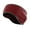 Burgundy, variant on GOGO Double Layer Micro-Fleece Headband, Ear Cover Warm Head Band - White