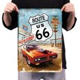 thumbnail image 4 of Placa Metal Vintage para Coche Pintura Hierro Rectangular Arte Pared Bar El 30x40cm, 4 of 9