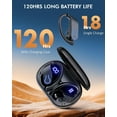thumbnail image 2 of Wireless Bluetooth Earbuds 120H Playtime Bluetooth 5.3 Ear Buds for Sports, Hi-fi Stereo Earphones with LED Display Charging Case, Headphones for Running/Workout Audifonos Bluetooth inalambricos, 2 of 6