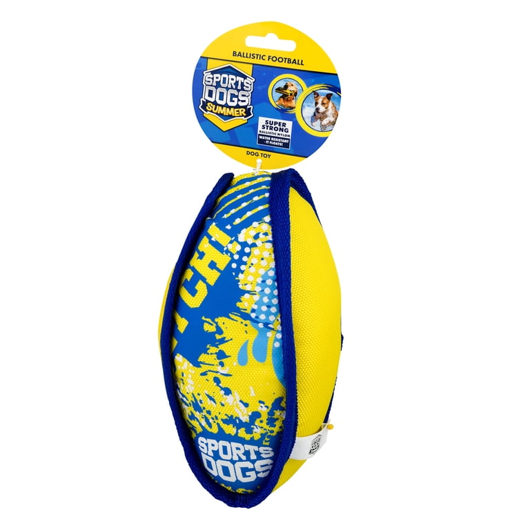 Jakks Pacific Summer Ballistic Floating Football Dog Toy - Walmart.com