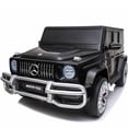 thumbnail image 2 of VOLTZ TOYS 24V 2-Seater 4WD Ride on Car for Kids, Mercedes-Benz AMG G63 with Remote, LED Lighting, Leather Seats, EVA Tires ans MP3 with Bluetooth, Licensed Model (Black), 2 of 7