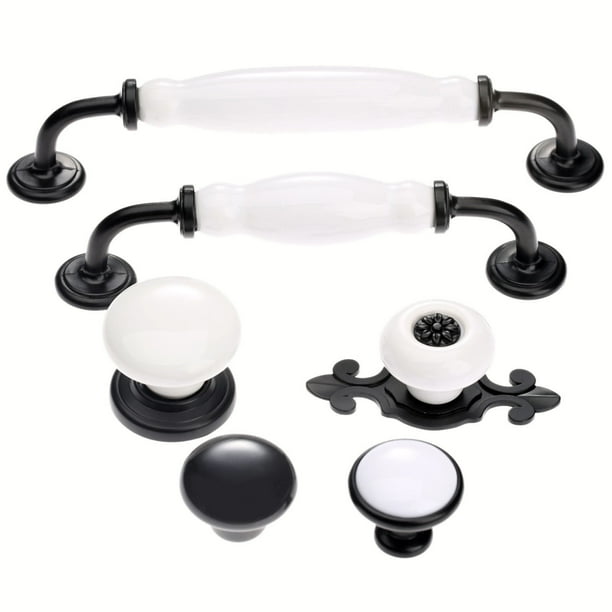 1pc Puerta Europea Mangos de Moda de cocina de cerámica del cajón del gabinete perillas Armario tirones asas for muebles Decoración