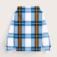 thumbnail image 6 of Ashirexll Oversized Hoodies for Girls Oversize Hoodie 3-14 Years Winter Plaid Fashion Casual Velvet Fleece Lined Comfortable Long Sleeve Hooded Sweatshirt for Kids, 6 of 6