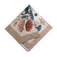 thumbnail image 3 of Ambesonne Rustic Unisex Bandana, Modern Botanical Wild Floral, , Warm Taupe Dark Blue Ruby, 3 of 4