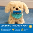 thumbnail image 4 of Battat Animated Plush Puppy Interactive Walking Stuffed Animal for 3 Years +, 4 of 8