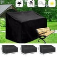thumbnail image 7 of Patio Chair Covers, Heavy Duty Waterproof Outdoor Lawn Furniture Cover Seat Cover, UV Protected Black, 7 of 7