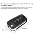 thumbnail image 3 of Flip 3 Button Remote Key Fob Case Shell Cover for Rondo Soul Rio, 3 of 7