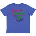 thumbnail image 3 of Inktastic Santa is Promoting Me to Big Sister Youth T-Shirt, 3 of 5