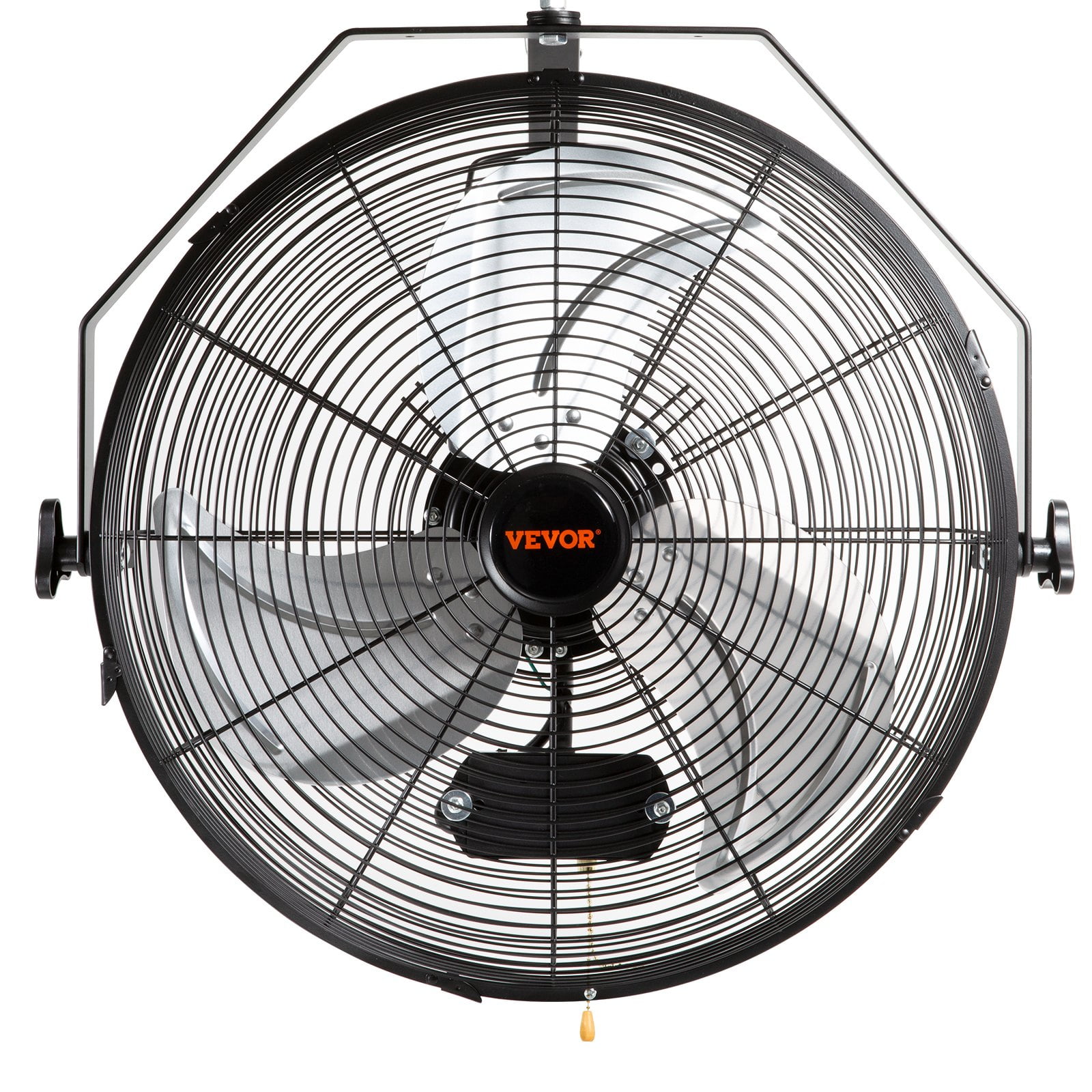 VEVOR 18 Inch Wall Mount Fan | 4150 CFM High Velocity, Waterproof Industrial Fan for Warehouse, Greenhouse, Patio, ETL Listed