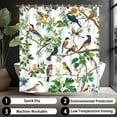 thumbnail image 5 of Bird Shower Curtain Nature Shower Curtains for Bathroom Birds on Tree Shower Curtain Set with Hooks Waterproof Polyester Fabric-72"W x 72"L (Pack of 1), 5 of 7