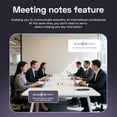 thumbnail image 5 of AI Smart Ultra-thinTranslator Provides Online/Offline Simultaneous Interpretation Remote Video/Voice Translation Realtime Voice/Photo Translation and Meeting Minutes Suitable for Travel Business etc, 5 of 8