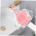 thumbnail image 3 of 1 Juego de cepillos para biberones práctico cepillo de limpieza para biberones botella de agua infantil pajitas de silicona cepillo de limpieza para biberones cepillo para biberones portátil rosa beb, 3 of 5