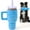 1 Blue, variant on Funny Tumbler with Handle Cup Dog Toys,Squeaky Dog Toys Interactive Fluff and Tuff Dog Toys for Small Dogs/Large Dogs/Medium Size Dog (1 Pink)