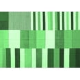 thumbnail image 1 of Ahgly Company Indoor Rectangle Patchwork Emerald Green Transitional Area Rugs, 2' x 3', 1 of 4
