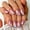 hot pink, variant on Chrome Hot  Press  Nails Short Oval, 32 count Thick Glazed Cute  Nails with Sparkle Mirror Design, Shiny Glitter Glue  Nails Almond, Gel  Press ons with Glue for Fingernail