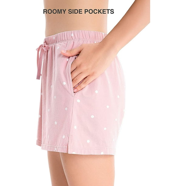 Pajama Shorts for Women 2 Pack Sleep Shorts for Women Lounge