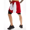 thumbnail image 3 of Gvmfive Men Athletic Shorts with Pockets Workout Active Sweat Pants, 3 of 4