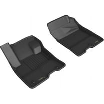 3D Maxpider 2022-2024 Fits Ford Maverick Hybrid Kagu Black 1st Row Floor Mat L1FR14411509