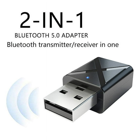 High Quality BT 2 In 1 USB Bluetooth 5.0 Transmitter Receiver Mini Stereo USB Bluetooth Wireless Audio Adapter For TV PC Car Kit