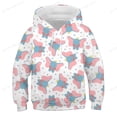 thumbnail image 2 of Sudadera de dibujos animados de Disney para niños, sudadera con capucha con patrón de Dumbo para niños, jersey divertido para bebé, Top, ropa bonita para niñas y niños 120 zhangyuxiang CONDUJO, 2 of 2