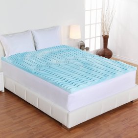 Sleepbetter 1 Memory Foam Mattress Topper Walmart Com