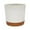 H White 25CM, variant on 10-Inch Modern Cylinder Planter, Thick-Walled Pot with Drainage Holes and Detachable Saucer, Matte White, Ideal for Indoor & Outdoor Flowers