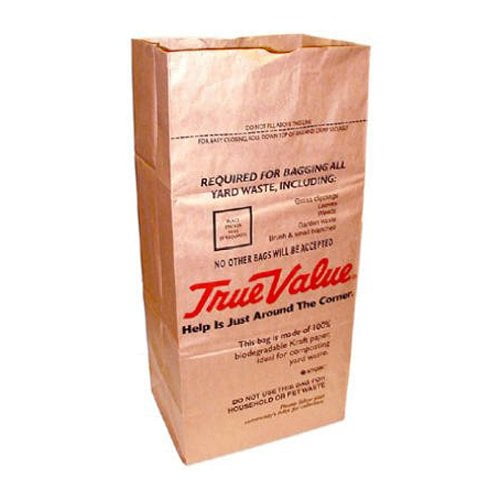 True Value 30 gal, Paper Lawn and Leaf Bag 5 Count