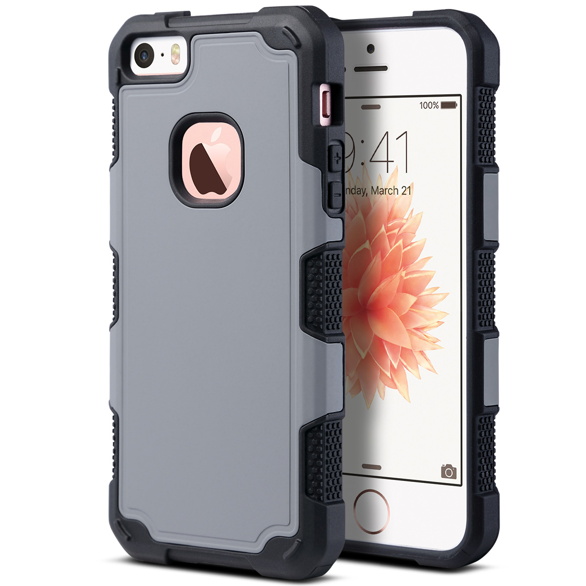 iPhone 5 Case, iPhone SE 5S Case, ULAK Protective Case Hard Back PC