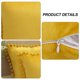 thumbnail image 3 of Dinheiro Funda de almohada sólida de terciopelo granular suave de 18x18 "adecuada para sofá dormitorio Coche paquete de 2 piezas, 3 of 5
