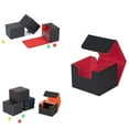 thumbnail image 2 of Card Deck Box Game Card Protector Magnetic Closure for Trading Card Red, 2 of 9