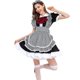 thumbnail image 4 of Disfraz de sirvienta Cosplay disfraz de sirvienta de Anime blanco y negro disfraz de juego de chica linda vestido de Halloween, 4 of 4