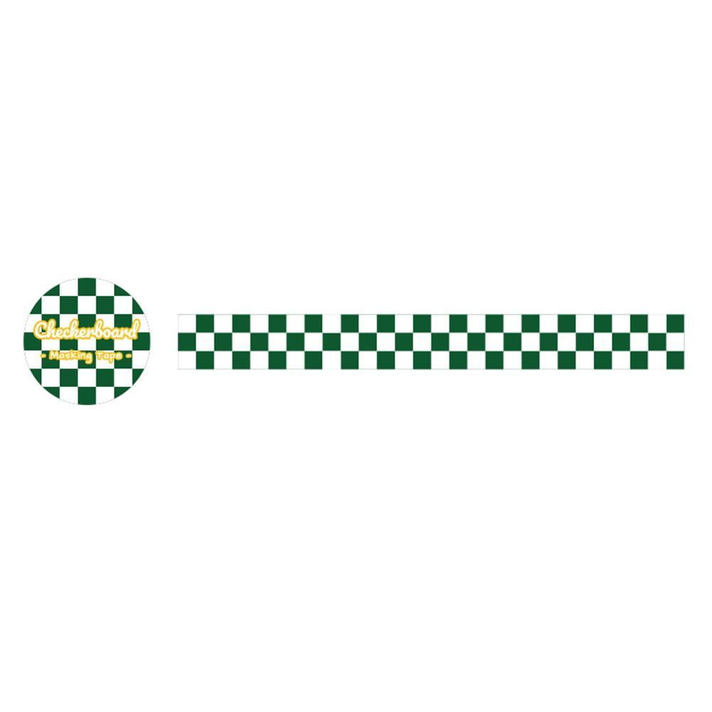 Checkerboard Series Washi Tape Diy Diary Decorative Scrapbook Stickers N3A8