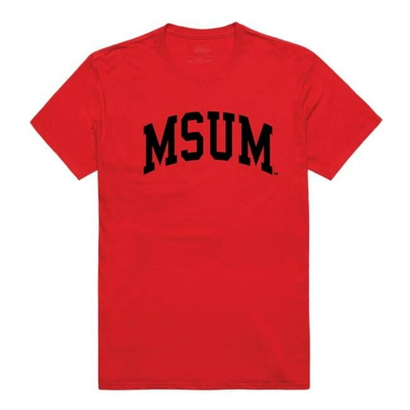 W Republic 537-343-RED-04 Minnesota State University Moorhead Men College T-Shirt, Red - Extra Large