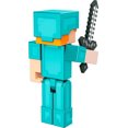 thumbnail image 2 of Minecraft Alex in Diamond Armor Figure, 2 of 6