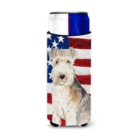 

Patriotic USA Lakeland Terrier Michelob Ultra Hugger for Slim Cans