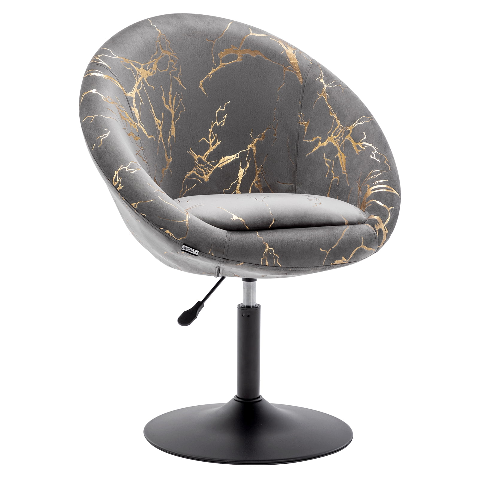 Duhome Elegant Lifestyle Accent Chair with Bronzing Fabric, Adjustable