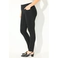 thumbnail image 3 of Catherines Women's Plus Size Petite Synergy Slimming Jegging, 3 of 4