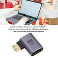 thumbnail image 3 of Mini HD To HD Adapter, LED Indicator Aluminium Alloy Mini HD To HD Female Adapter 8K 60Hz  for Travel, 3 of 7