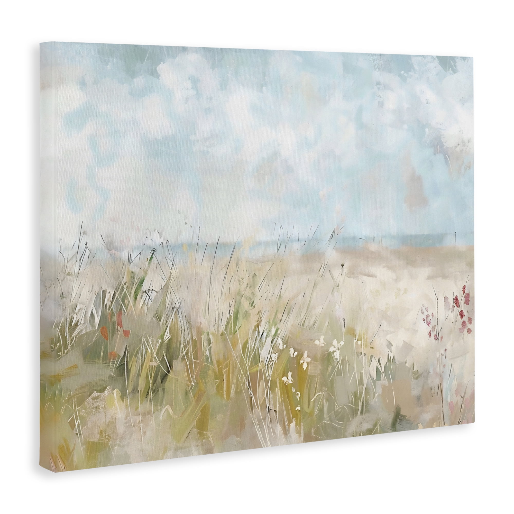Stupell Industries Flowers By The Ocean Canvas Wall Art, design by Creative Studio