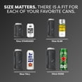 thumbnail image 4 of PHOOZY Insulated Can Cooler for 16oz Tall Cans - Patented Spacesuit Insulation Keeps Drinks Colder, Longer (Weighs less than 2 ounces) - Black Camo, 4 of 9