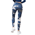 thumbnail image 3 of Women's Camoflage Printed Activewear Leggings - Blue, S, 3 of 5
