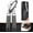 black, variant on Can Opener Manual Handheld Heavy Duty Manual Can Opener Smooth Edge Comfort Grip Safety Can Opener, Oversized Easy-Turn Knob, Sharp Cutting Wheel