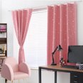 thumbnail image 3 of Star Blackout Window Curtains Room Thermal Insulated for Kids Boy Girls Bedroom, 3 of 3