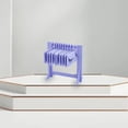 thumbnail image 4 of Acrylic Eyelash Display Holder With 10 Hangers False Lash Display Rack Try On Case Organizer Board for Women Retail Show Personal Exhibition Lilac Lilac, 4 of 9